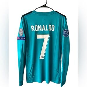 Real Madrid Ronaldo Soccer Jersey 2018 Green